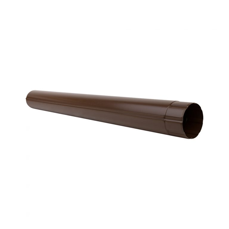 Downpipe 1м brown 125/87